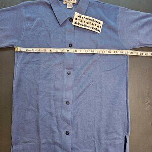 Vintage Jessica Roberts Blue Blouse